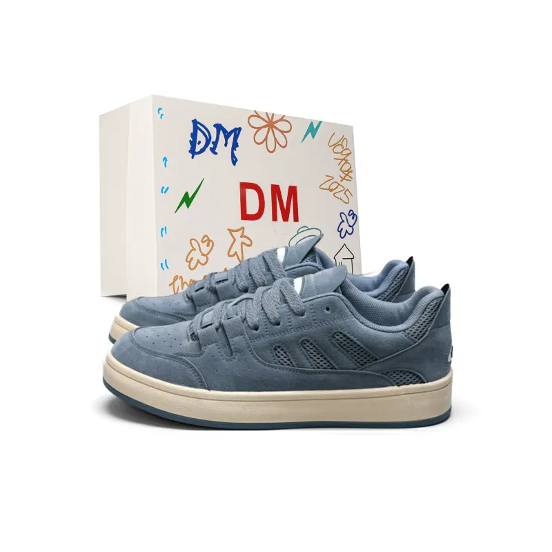 DM Platform Student Sports Low Top Skateboard Shoes Men's-8