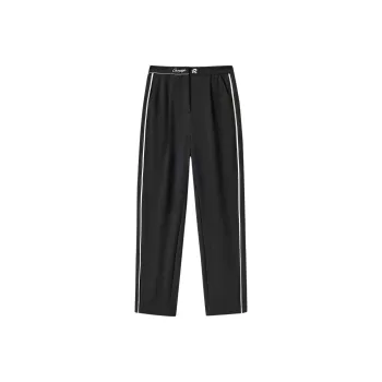 EICHITOO Casual Pants Women's Navy Blue & Accent
