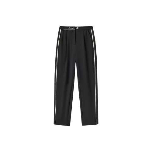 EICHITOO Casual Pants Women's Navy Blue & Accent