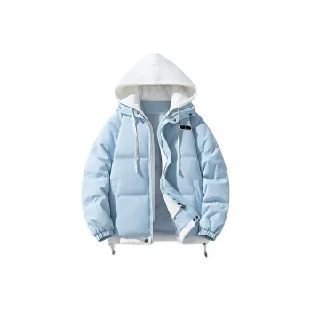 KRISTALIA Puffer Jacket Unisex Light Blue
