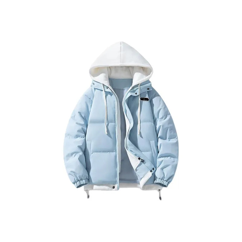 KRISTALIA Puffer Jacket Unisex Light Blue-0