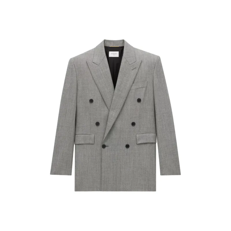SAINT LAURENT Wool Blazer-0