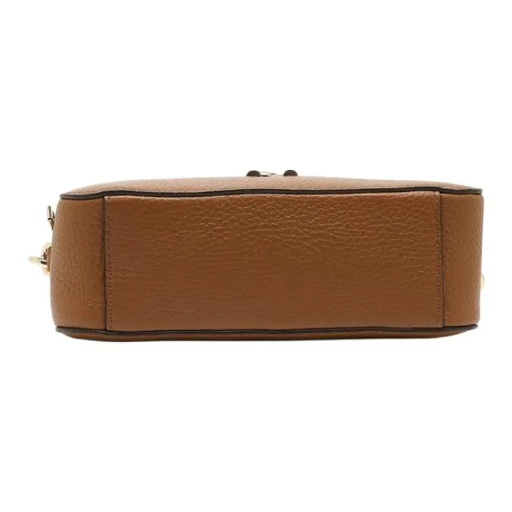 Furla Leather Shoulder Bag Mini Women's Cognac-4