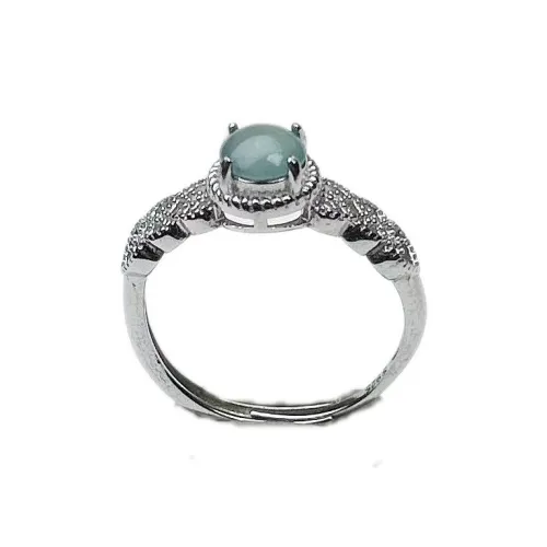 PUPAN Ice Glutinous Jadeite Rings Women's