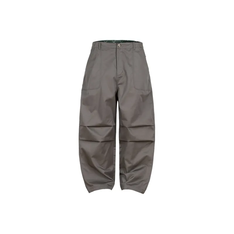 ORANGE DRAGON 2025 Summer Cargo Pants Unisex Gray-0
