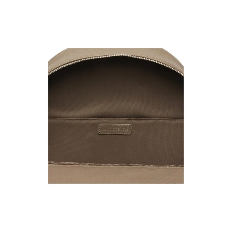 LACOSTE Polyurethane Backpack Men's Brown-4