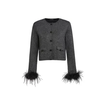 Rich Radi Q's Cropped Coats Women's