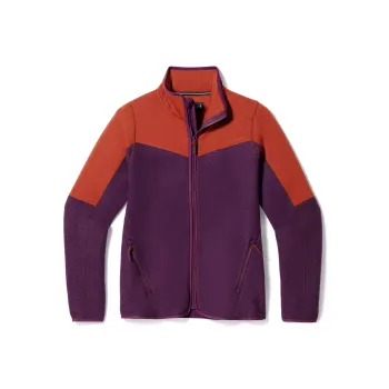 SMARTWOOL Women's Hudson Trail Fleece Full Zip Velvet-feel Coat Women's Multicolor