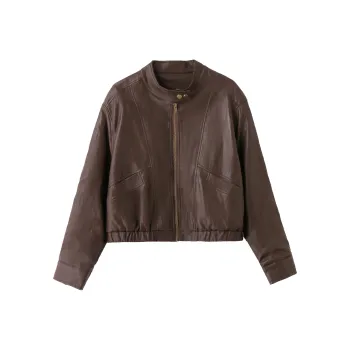 Yi Mengyuan Leather Jacket Women's