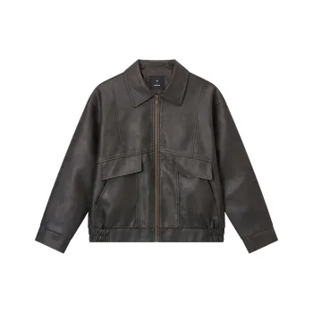 Hotwind Cropped Coats Women's Dark Gray