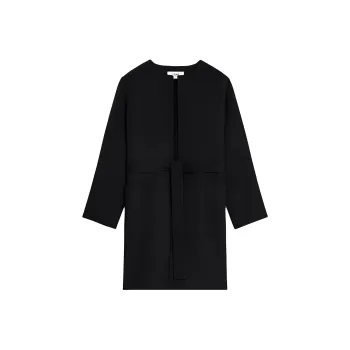 CELINE Bathrobe Coat In Double Face Cashmere