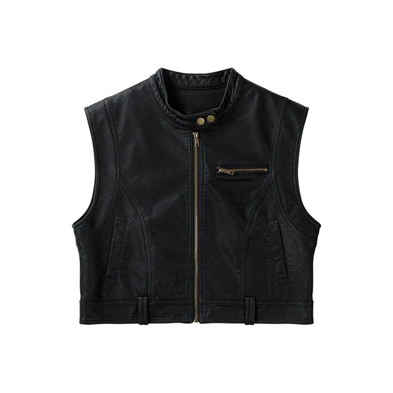 COMBO 2025 Spring Leather Jacket Unisex-0