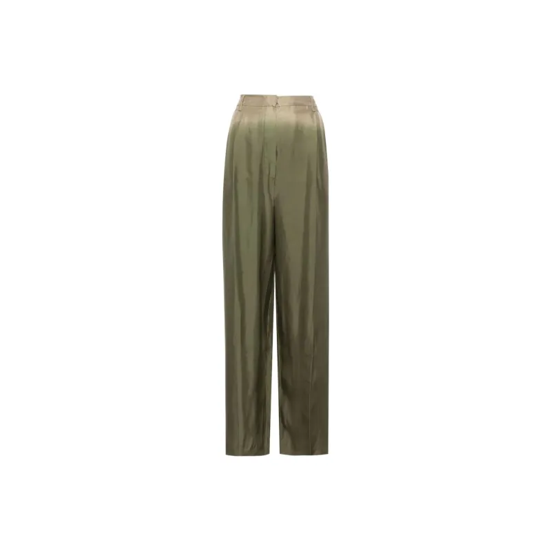 PRADA Gradient Twill Palazzo Pants-0