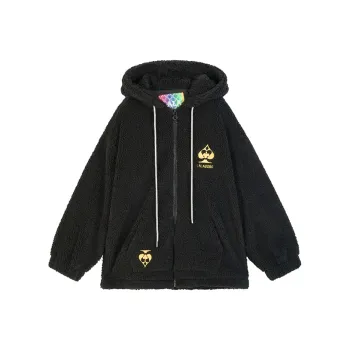 LALABOBO Velvet feel Coat Unisex Black