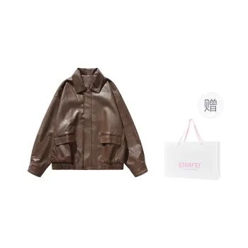 STARFEI Leather Jackets Unisex