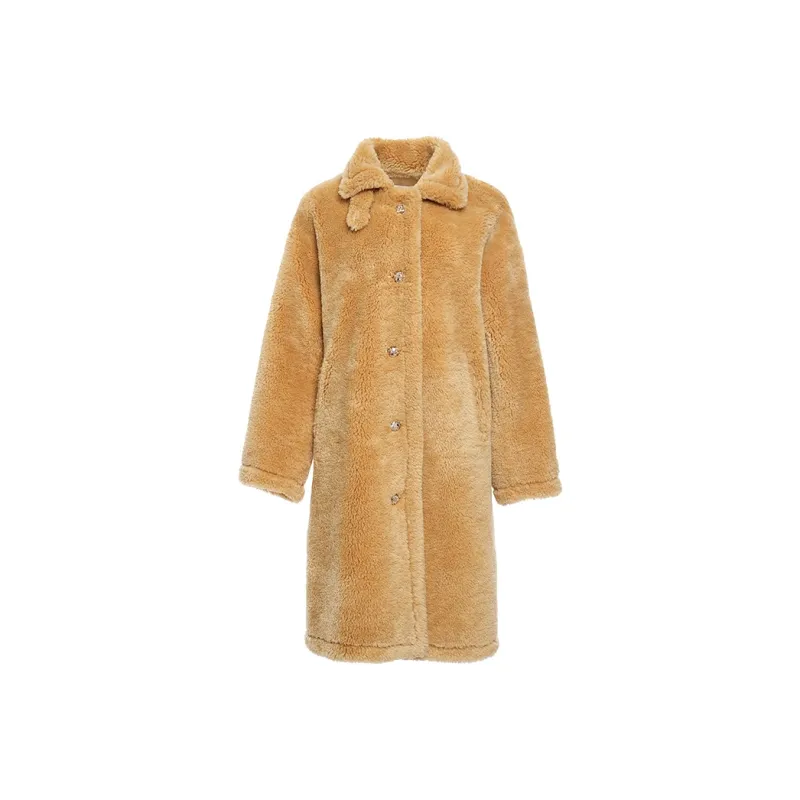 BESIONIA FW24 Coats Women's Camel-0