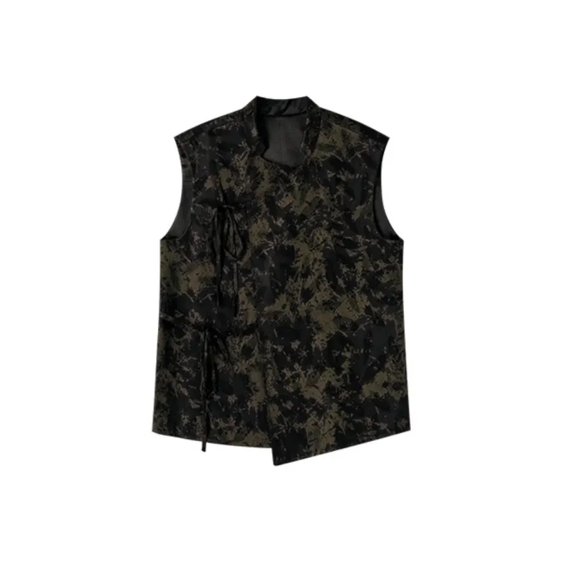 SHUXI Vest Women's Arrowwood Black/Gold-0