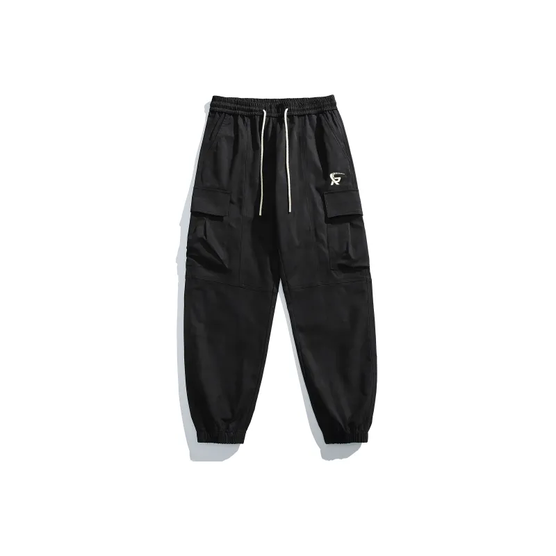 ROBINHOOD Casual Pants Unisex Khaki-12