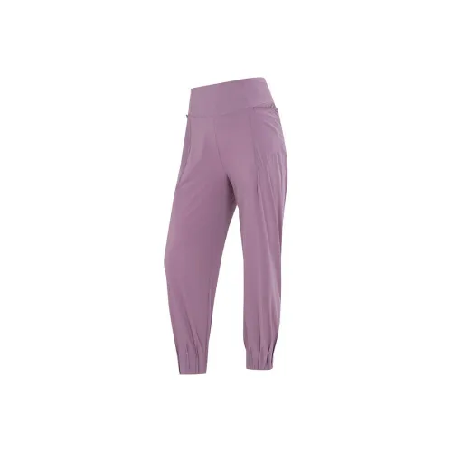 Nike Dri-FIT Bliss Women's High-rise 7/8 Joggers Purple
