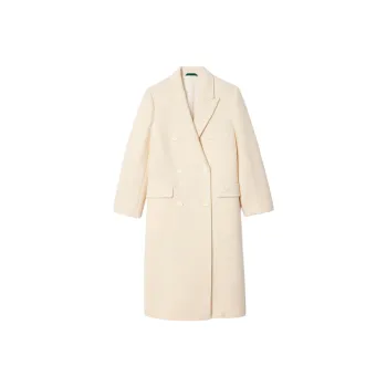 LACOSTE Coat Women's Light Beige