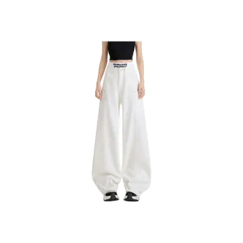FAIRWHALE Casual Pants Women's White