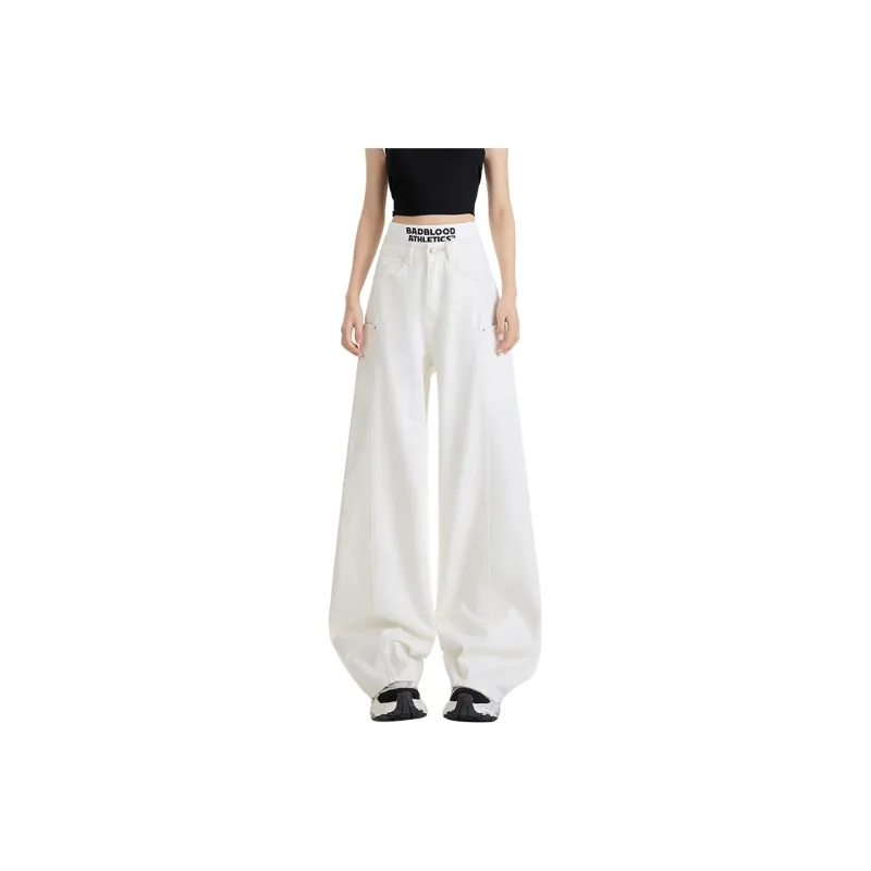 FAIRWHALE Casual Pants Women's White-0