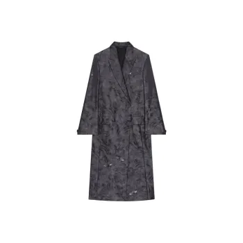 Givenchy FW24 Trench Coat Women's Gray