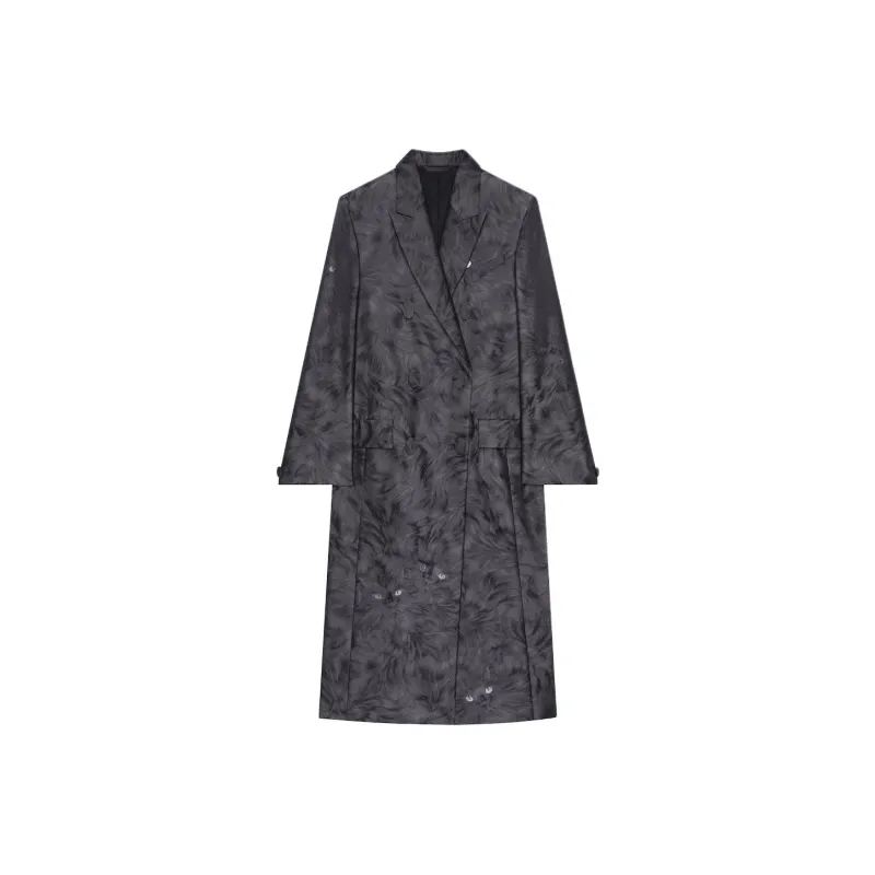 Givenchy FW24 Trench Coat Women's Gray-0