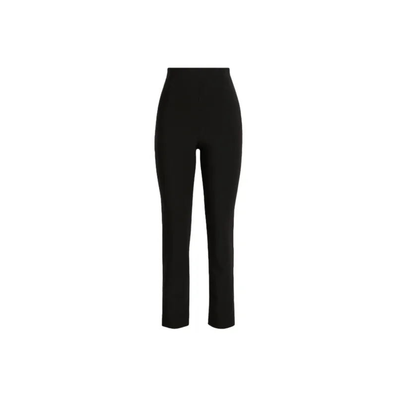 SCANLAN THEODORE FW24 ITALIAN HIGHWAIST SLIM TROUSER Casual Pants Women's Black-0