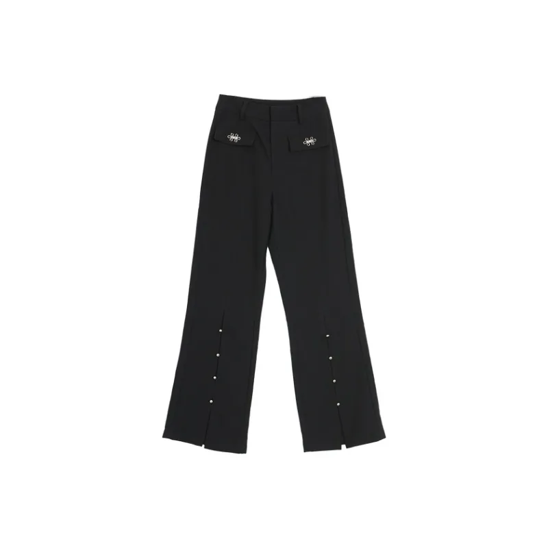 SETIROM Casual Pants Women's Black-0