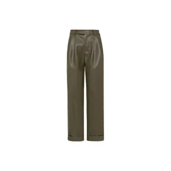 MEIYANG Casual Pants Women's Brown