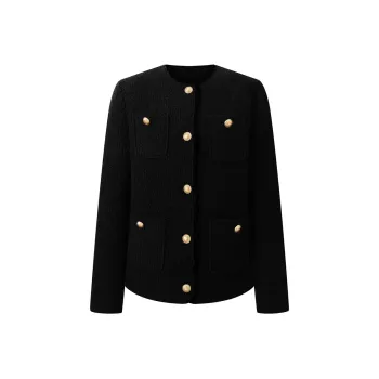 AVENEMENT Cropped Coats Women's