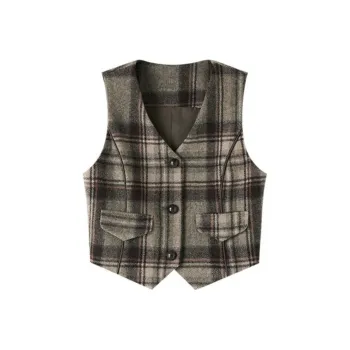 SHUXI Vest Women's Downton Abbey