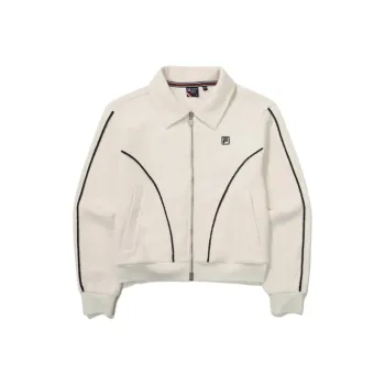 FILA Velvet feel Coat Women's Cream