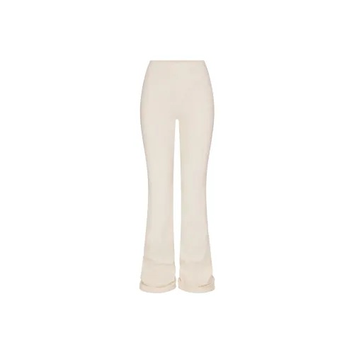 new FW24 FLEECE LOUNGE PANT Casual Pants Women's ECRU/Natural