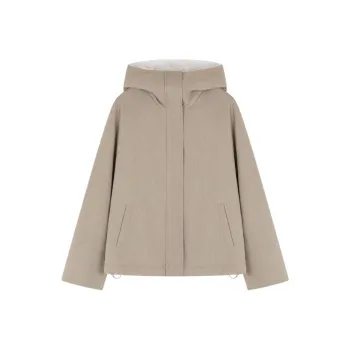 IHIMI Velvet feel Coat Women's Khaki