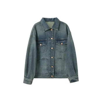 3COLOUR Denim Jacket Women's Haze Blue