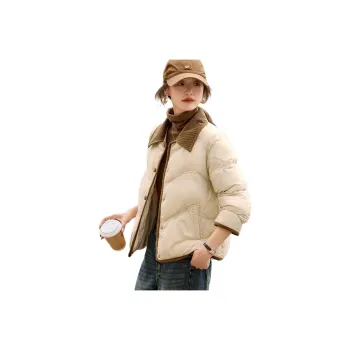 Mo Han Yi Mei Puffer Jacket Women's Beige Apricot