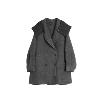 ELLE Coats Women's Dark Gray