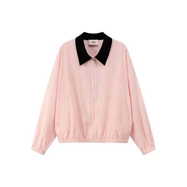 CHUU Cropped Coat Women's Light Pink-0