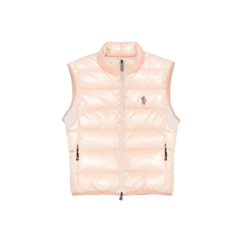 Moncler Padded Zip Up Jersey Gilet-0