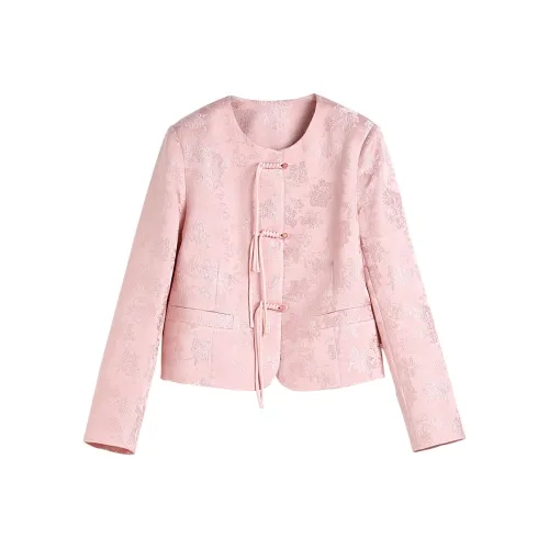 Hang Yi Court Cropped Coats Women's