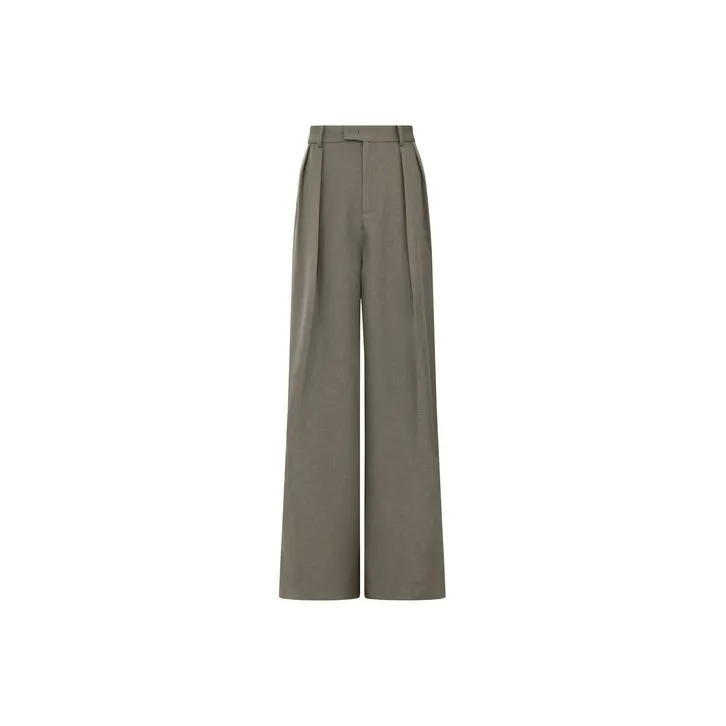 MEIYANG Casual Pants Women's Khaki-0