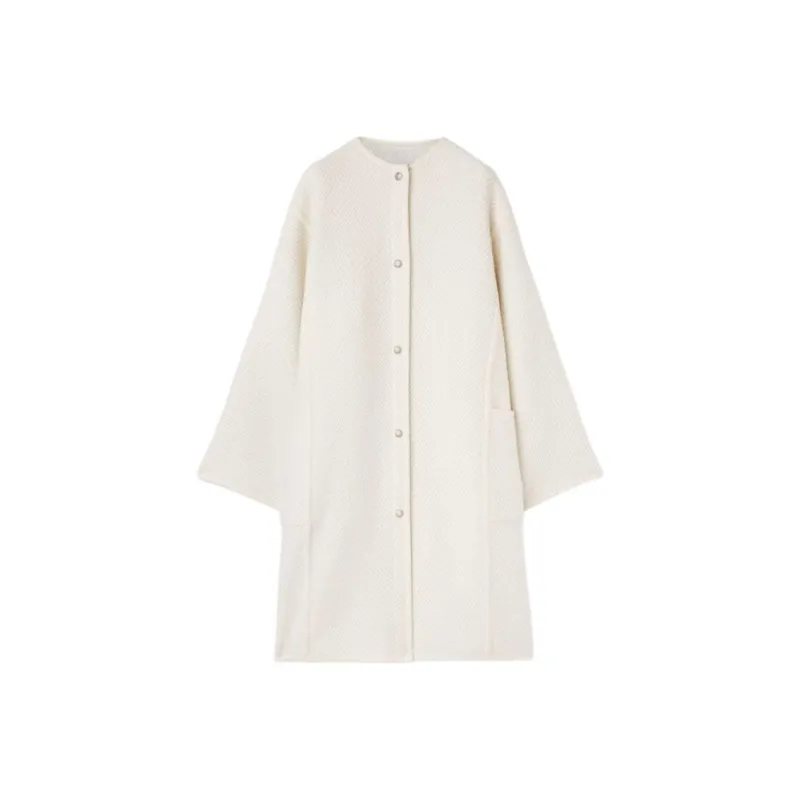 Loro Piana Coats Women's White-0