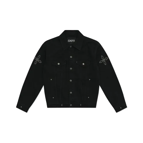 SMFK Denim Jacket Unisex Wilderness Black
