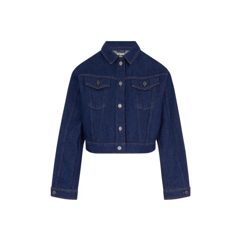 Rouje JOE JACKET Denim Jacket Women's Dark Blue-0