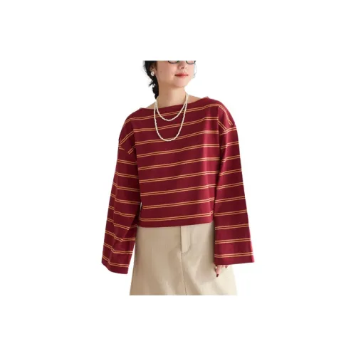 FREAK'S STORE T Shirt Women's Burgundy