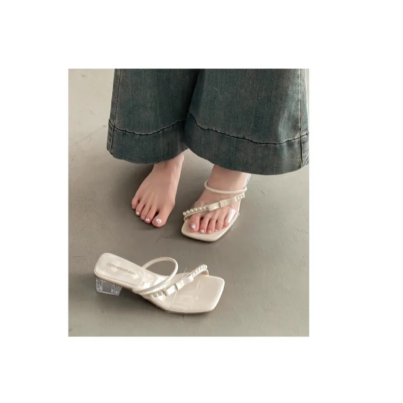 LXVB Rubber Sole Slip Resistant Slide Slippers Women's-6