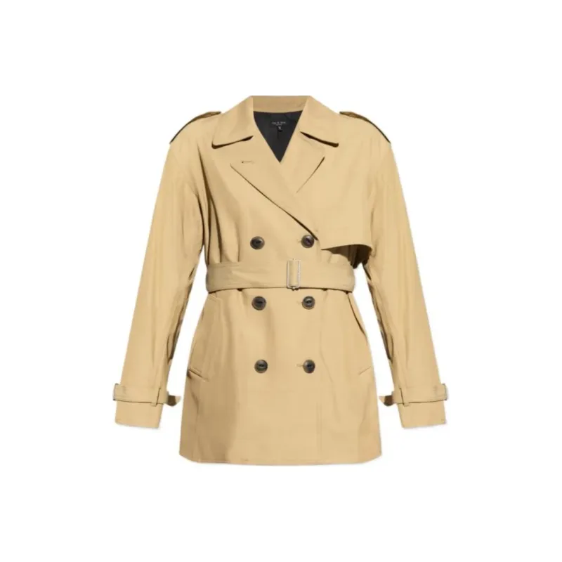 RAG&BONE Classic Belted Trench Coat-0