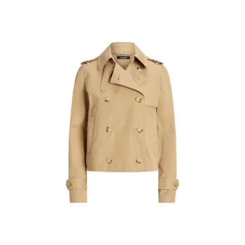 Polo Ralph Lauren SS24 Trench Coat Women's Birch Brown